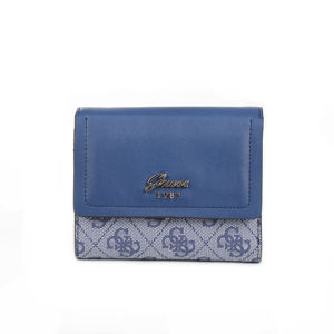Guess dámská malá modrá peněženka Jacqui - T/U (BLU)